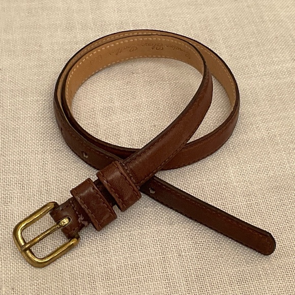 Gail Labelle Inc Accessories - Gail Labelle Inc Brown Leather Medium Belt Size M